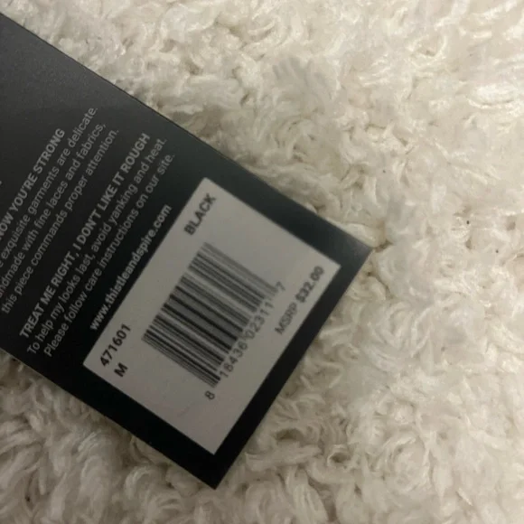 Thistle and Spire Black Lace Bra Set - Picture 4 of 6